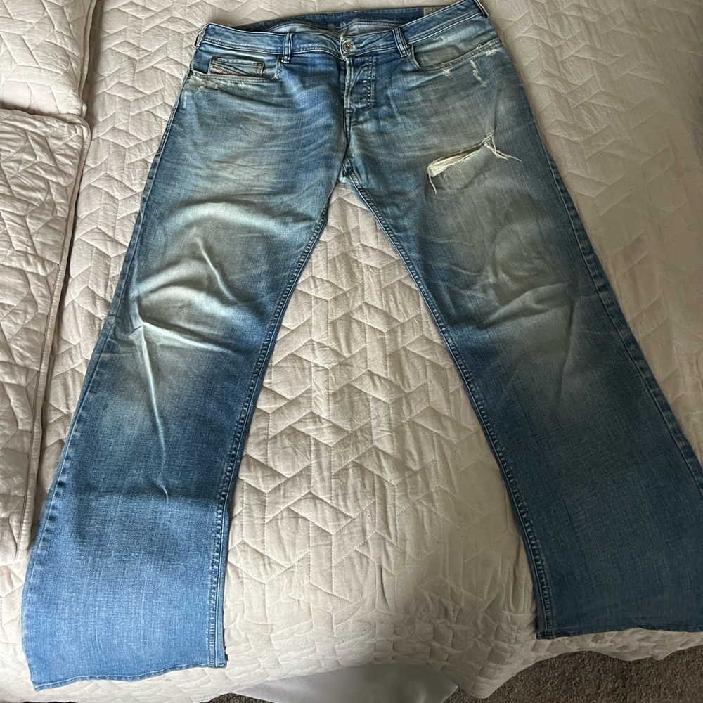 Diesel 36x34 vintage boot cut jeans